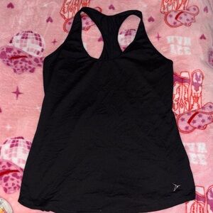 Old Navy Black Racerback Tank Top